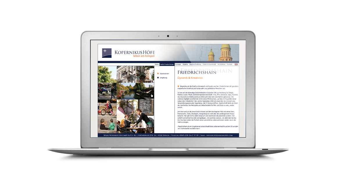 Webdesign Immobilien