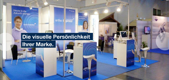 Designentwicklung Messestand